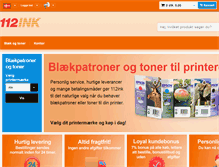 Tablet Screenshot of 112ink.dk